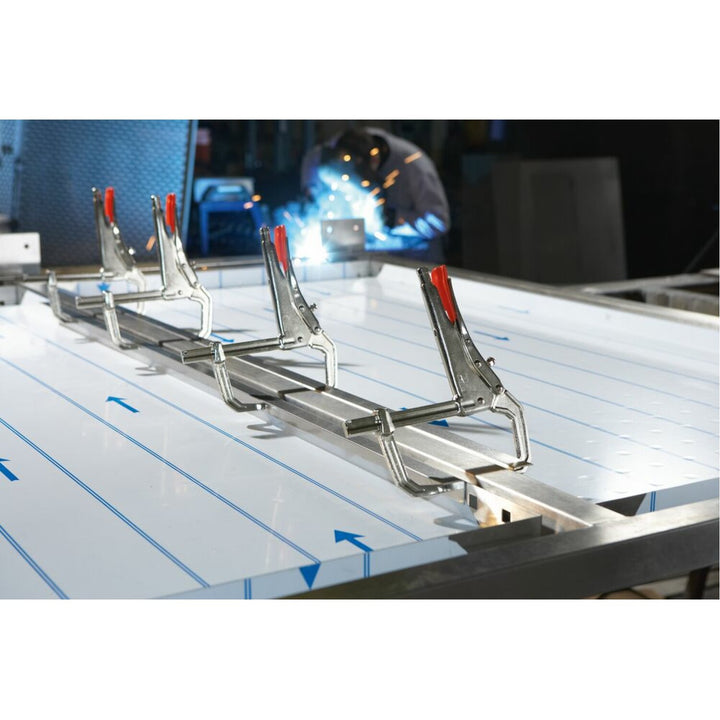 Bessey SG5-DR Clamp, SuperGrip deep reach, 4 1/2 In. x 3 In. Throat, 310 lb