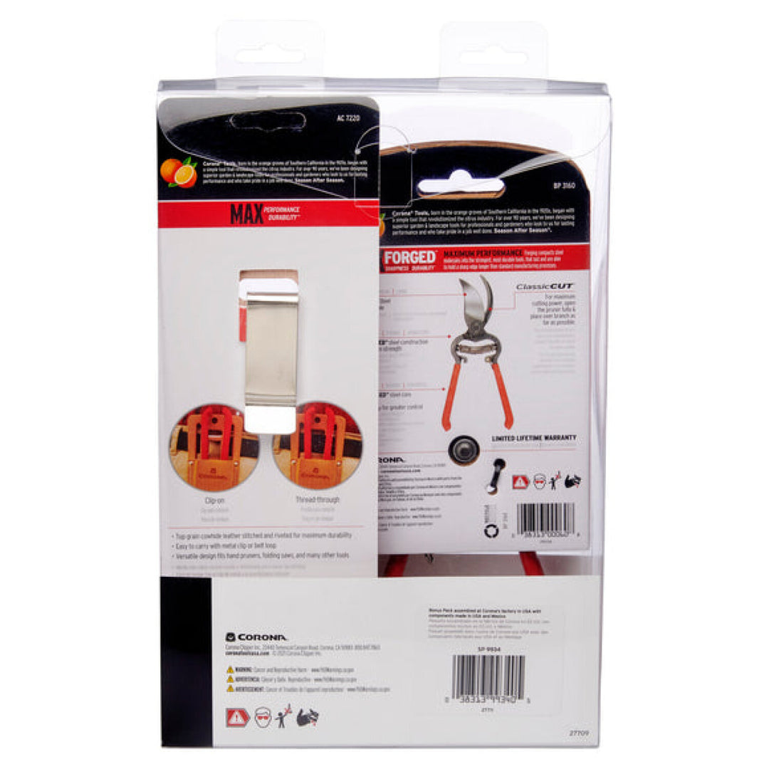 Corona-SP 9934 · BP 3160 ClassicCUT Bypass Pruner Bonus Pack