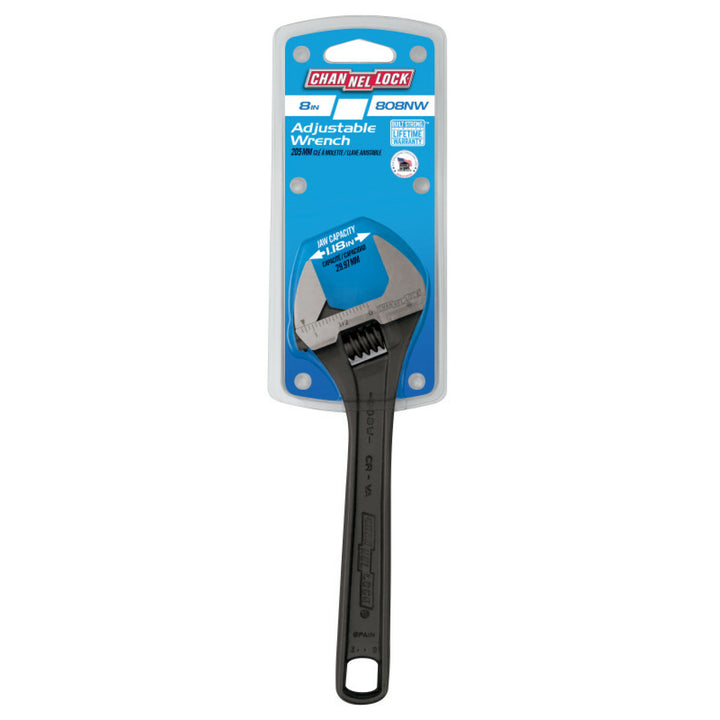 Channellock 808NW 8-inch Adjustable Wrench
