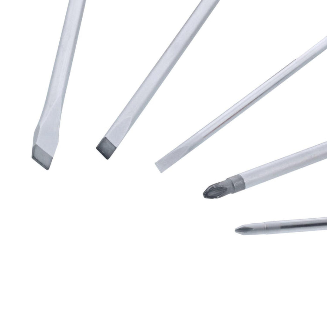 Wiha Tools 30277 SoftFinish Slotted and Phillips Screwdriver Set, 5 Pc.