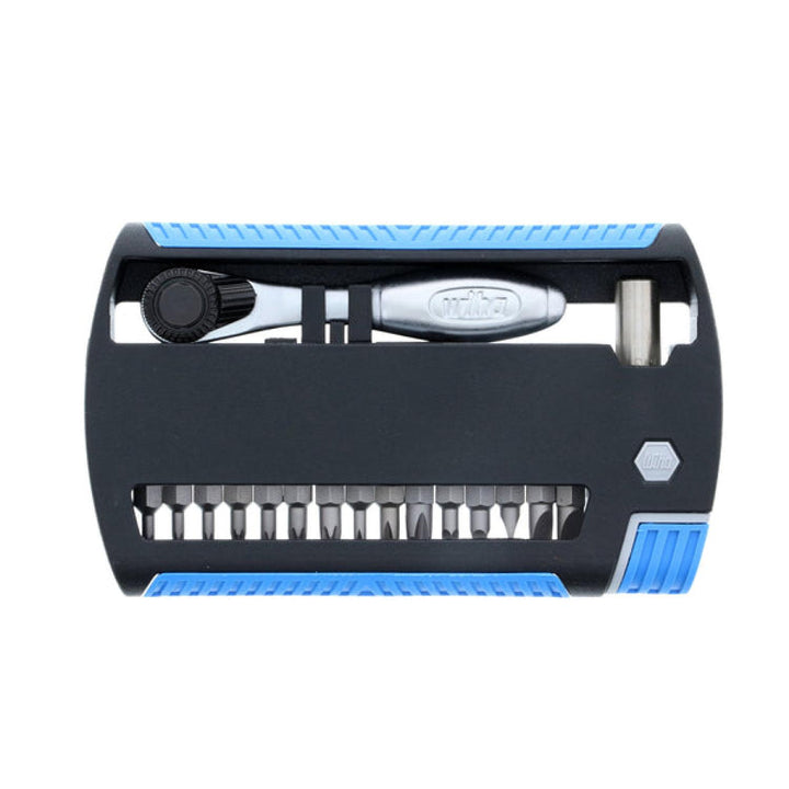 Wiha Tools 79499 17 Piece XLSelector Bit with Mini Ratchet Set
