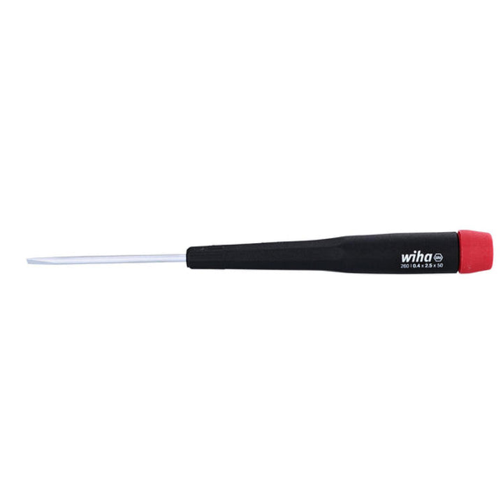 Wiha Tools 26025 2.5 (3/32") x 50mm Precision Slotted Screwdriver