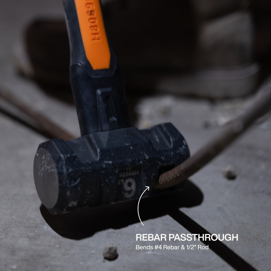 Klein Tools H80626 Fiberglass Handle Engineering Hammer, 6-Pound