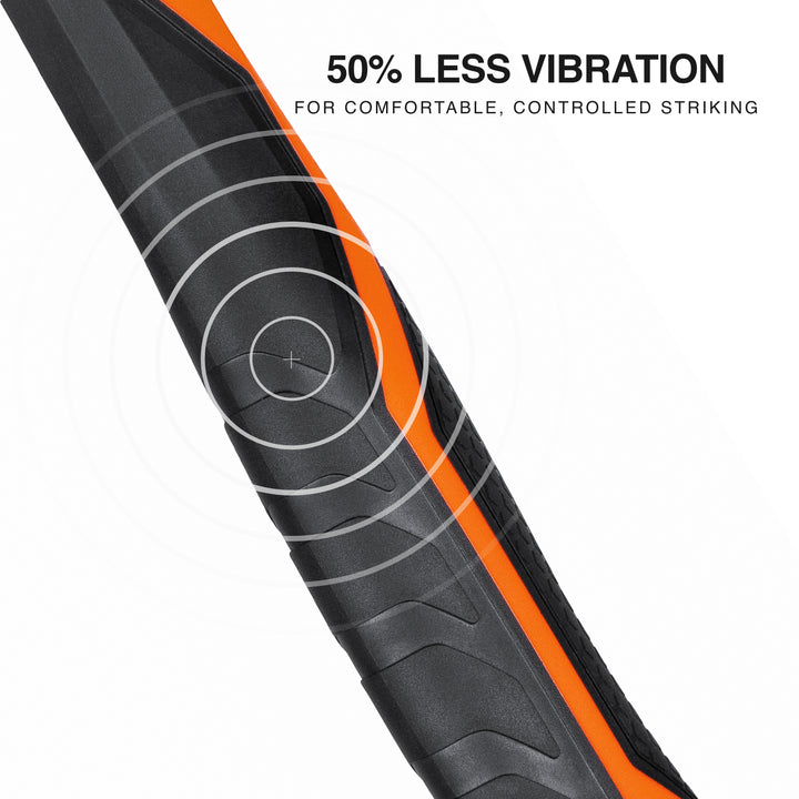 Klein Tools H81020 Smooth Face Vibration-Reducing Hammer, 20-Ounce