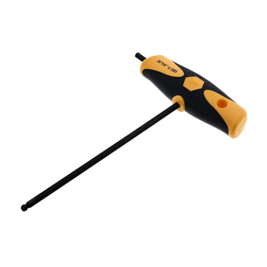 Wiha Tools 33430 Soft Grip Dual Drive Ball End Hex T-Handle