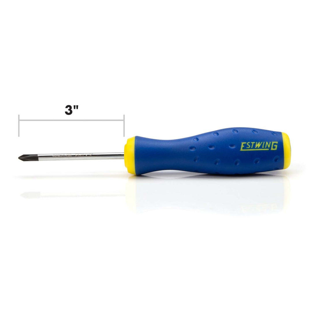 Estwing 42451-08 PH1 x 3-Inch Magnetic Philips Tip Screwdriver with Ergonomic Handle