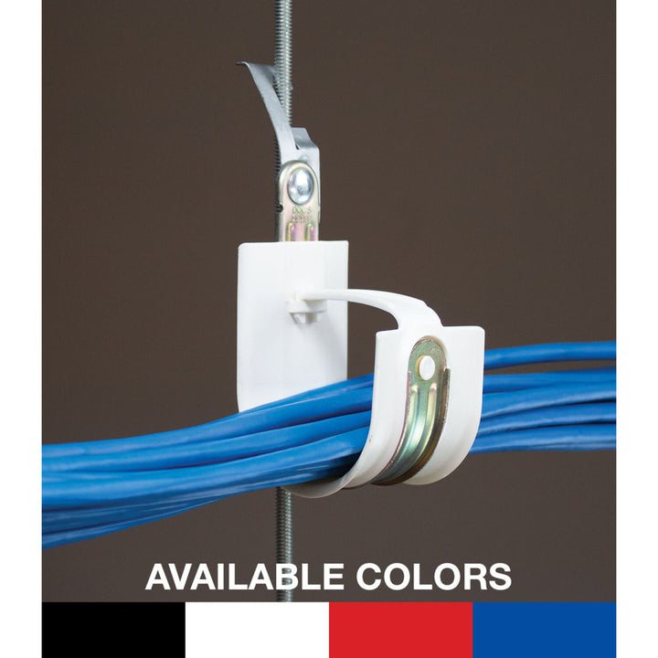 Platinum Tools HPH32W-25BL J-Hook, High-Performance Hybrid, 2″ (32), Blue — 25pcs with Batwing Clip