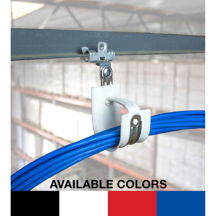 Platinum Tools HPH16-25BK J-Hook, High-Performance Hybrid, 1″ (16), Black — 25pcs