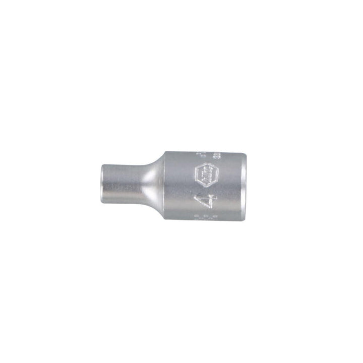 Wiha Tools 33316 6 Point - 1/4 Inch Drive Socket - 4.0mm x 25mm