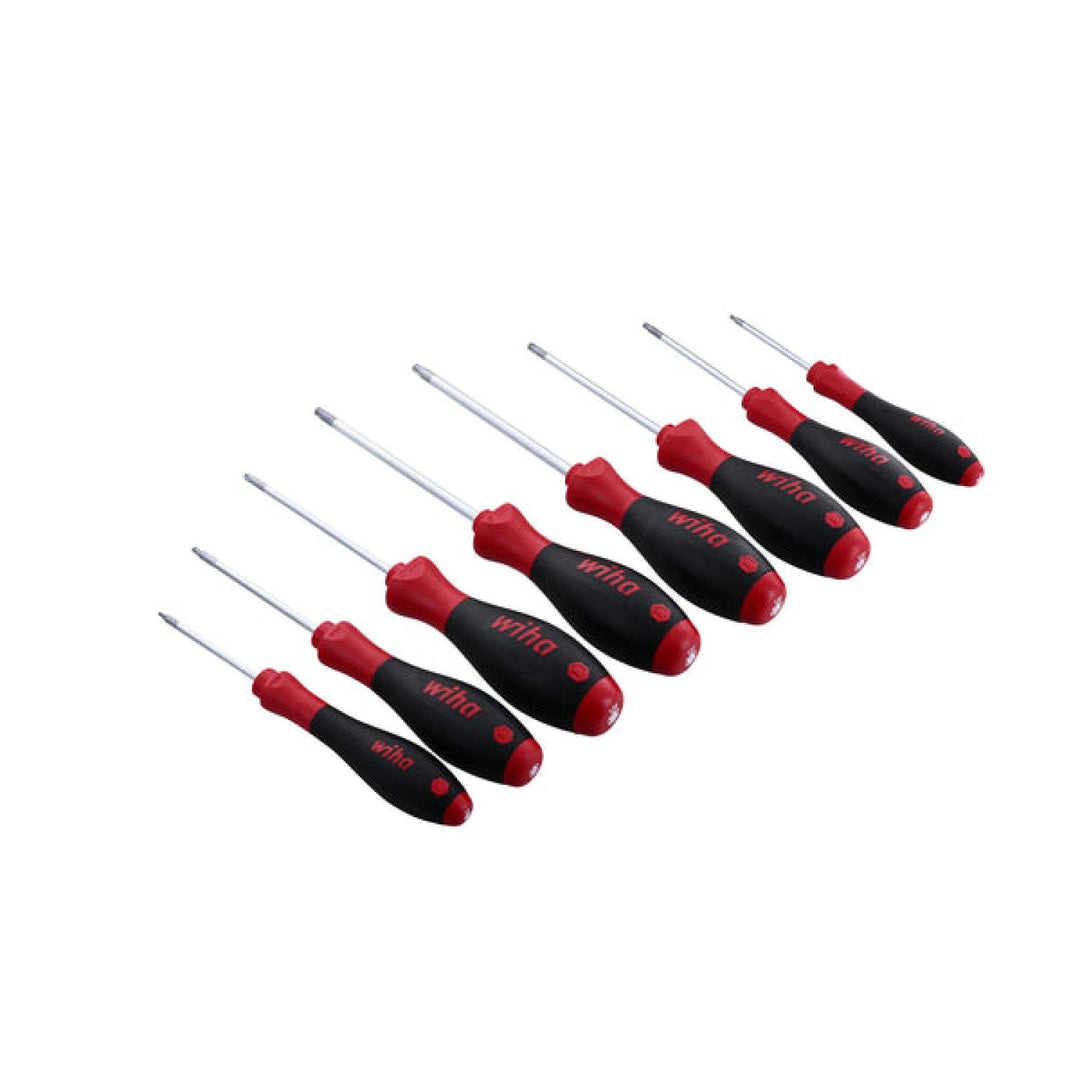 Wiha Tools 36294 SoftFinish TORX Screwdriver Set, T6 - T30, 8 Pc.