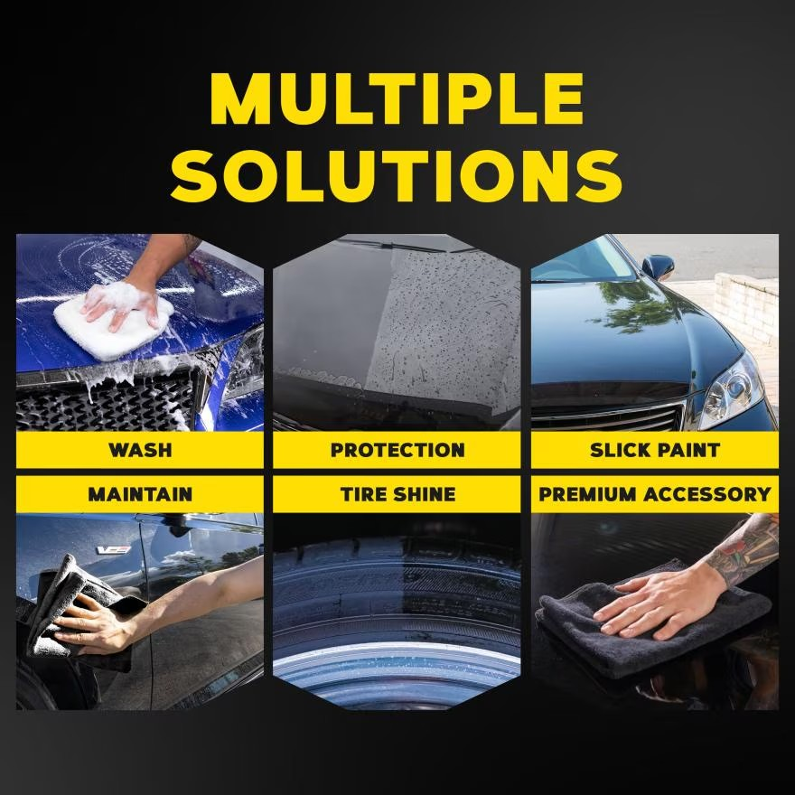 Meguiar's G55253 Hybrid Ceramic Starter Kit - Detailing Kit Includes Car Wash, Wax, Detailer, & Tire Shine