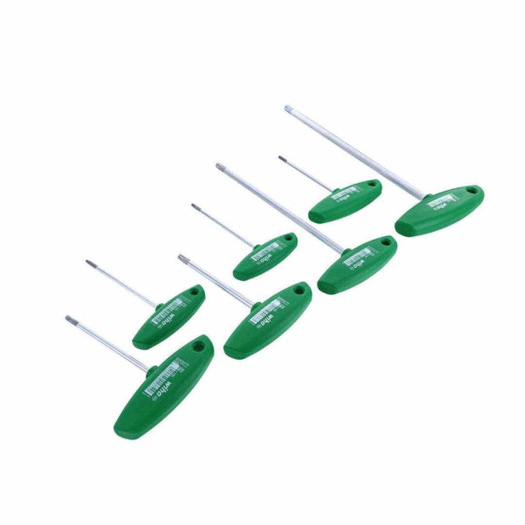 Wiha Tools 36490 7 Piece TORX T-handle Metal Stand Set