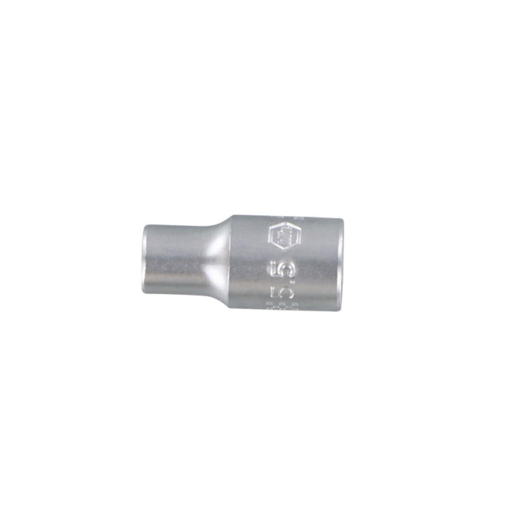 Wiha Tools 33318 6 Point - 1/4 Inch Drive Socket - 5.5mm x 25mm
