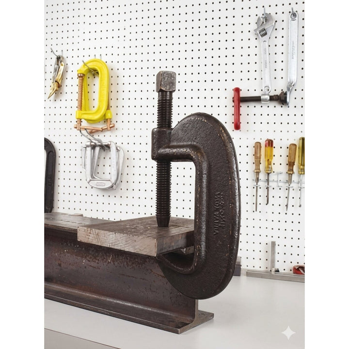 Bessey B-HS 1 Clamp, C-Style, Drop Forged, Heavy Service, 1"X 1 3/32", 5600 Lb