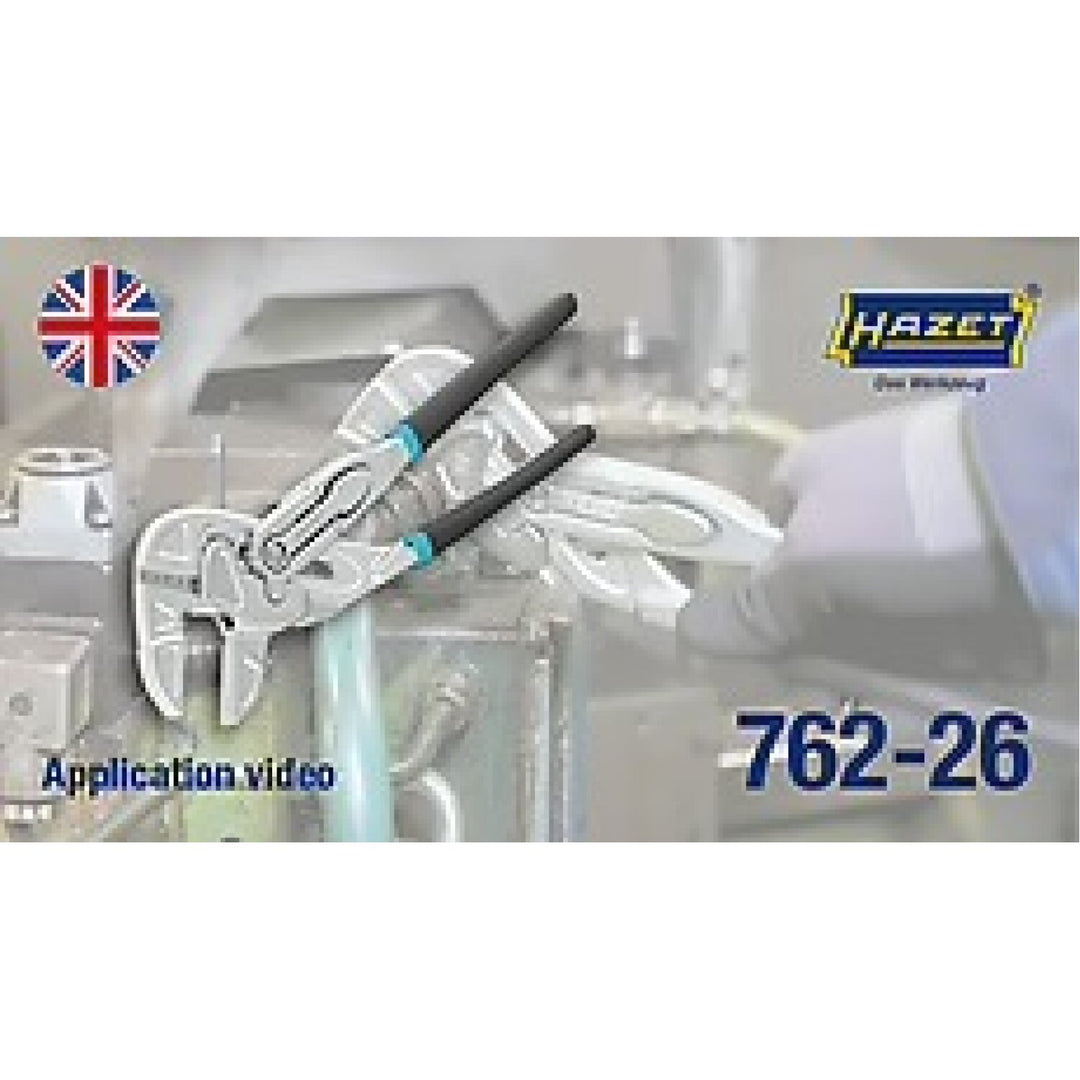 Hazet 762-26 Grip pliers wrench – Haus of Tools Hazet 762-26 Grip pliers wrench – Haus of Tools