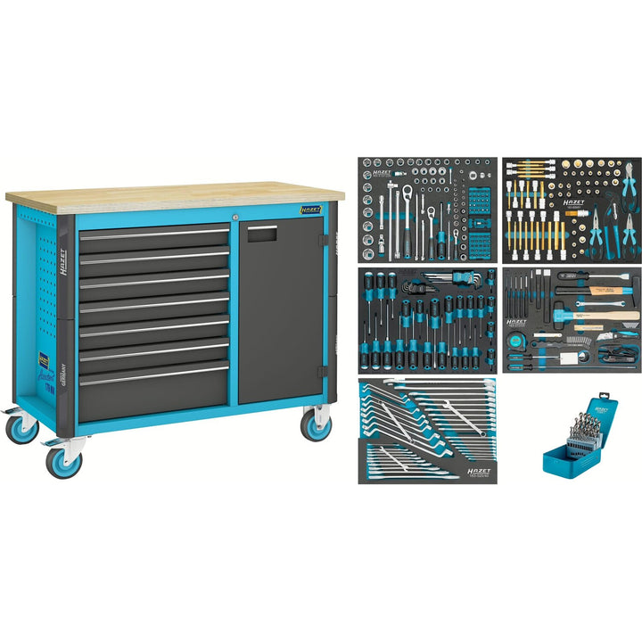 Hazet 179NW-7/314 Work Bench ∙ Mobile Assistent 179NW ∙ assortment