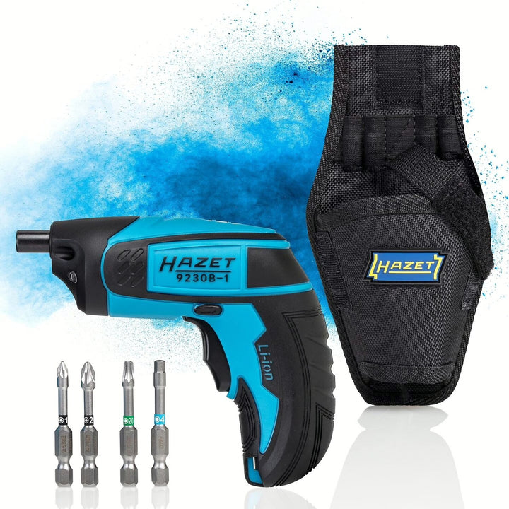 Hazet 9230B-1 Inside Torx Profile Pozidriv profile PZ ∙ Inside hexagon profile ∙ 1/4 inch Cordless Screwdriver bit set Mini 4.5 Nm