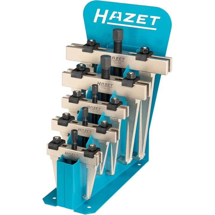 Hazet 1750/5 Quick-clamping puller set ∙ 2-arm