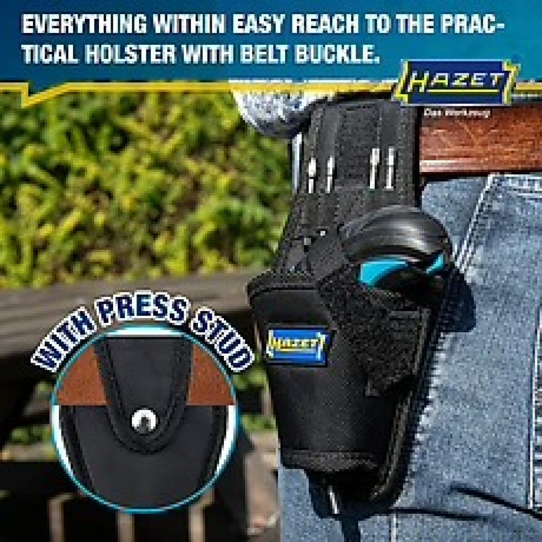 Hazet 9230B-1 Inside Torx Profile Pozidriv profile PZ ∙ Inside hexagon profile ∙ 1/4 inch Cordless Screwdriver bit set Mini 4.5 Nm