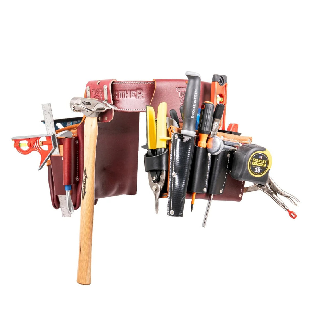 Occidental Leather 5992 SM Commercial Drywall Tool Belt Setup