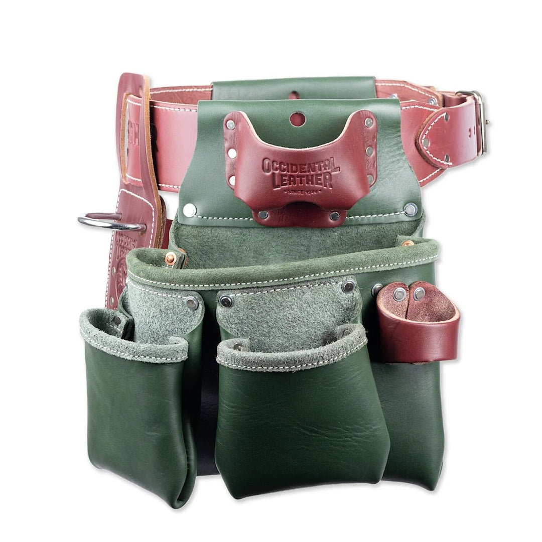 Occidental Leather G5080DB SM Pro Framer Tool Belt Setup with Double Outer Bag