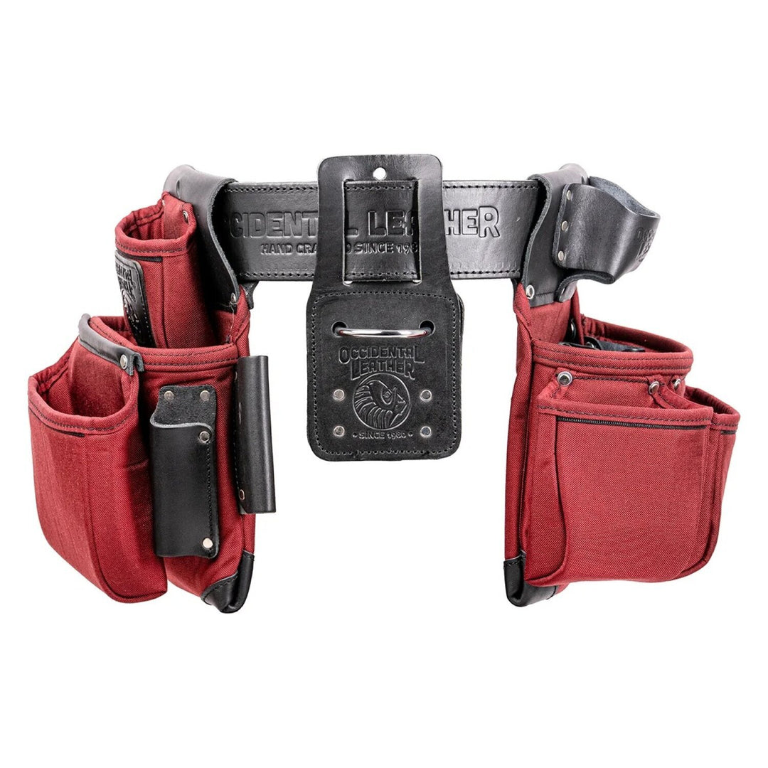 Occidental Leather R8080DB XXL OxyLights Framer Tool Belt Setup