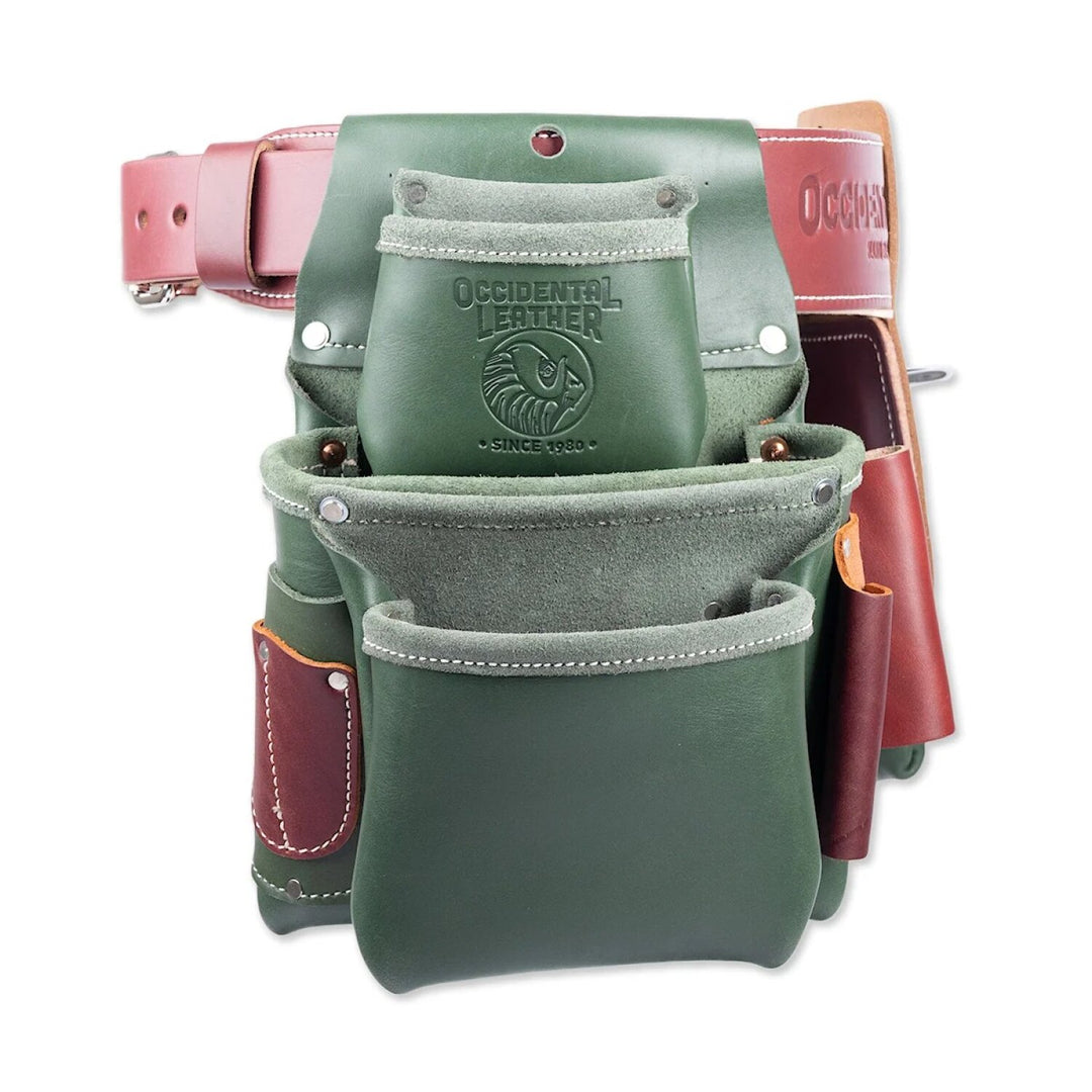 Occidental Leather G5080DB XXXL Pro Framer Tool Belt Setup with Double Outer Bag