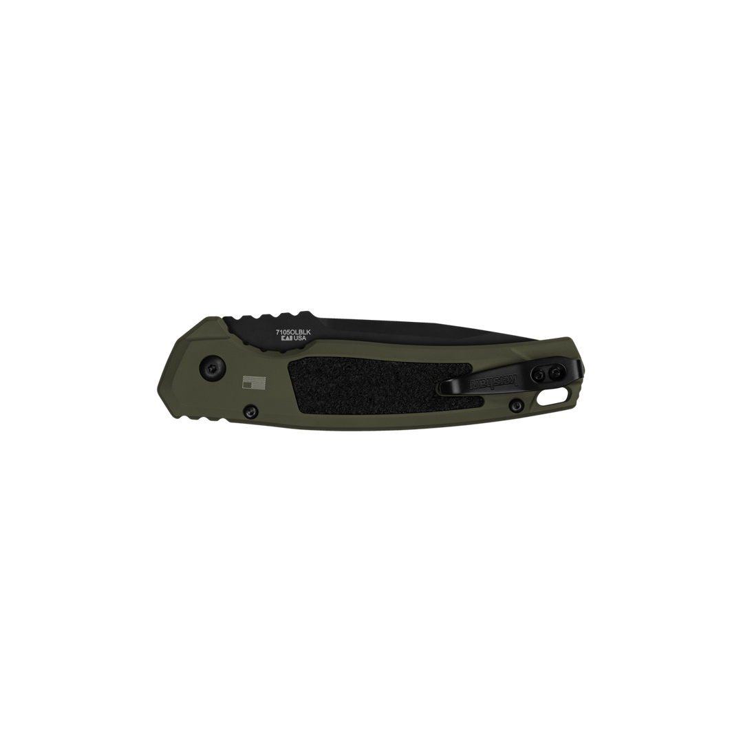 Kershaw 7105OLBLK Launch 16 - Olive, Black