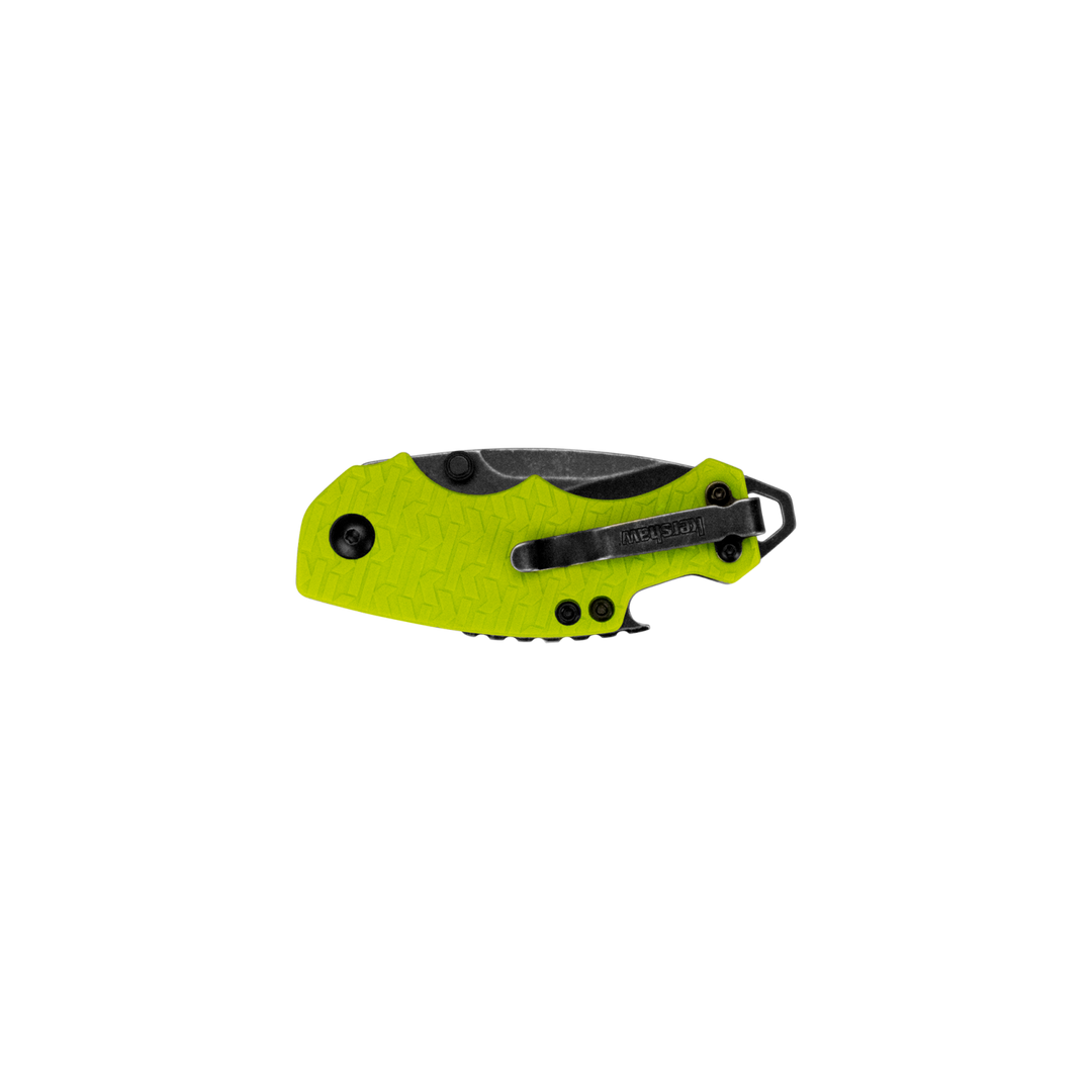 Kershaw 8700LIMEBW Shuffle - Lime Green, BlackWash