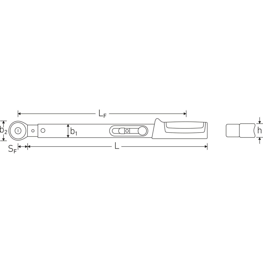 Stahlwille 96504010 Torque wrench MANOSKOP