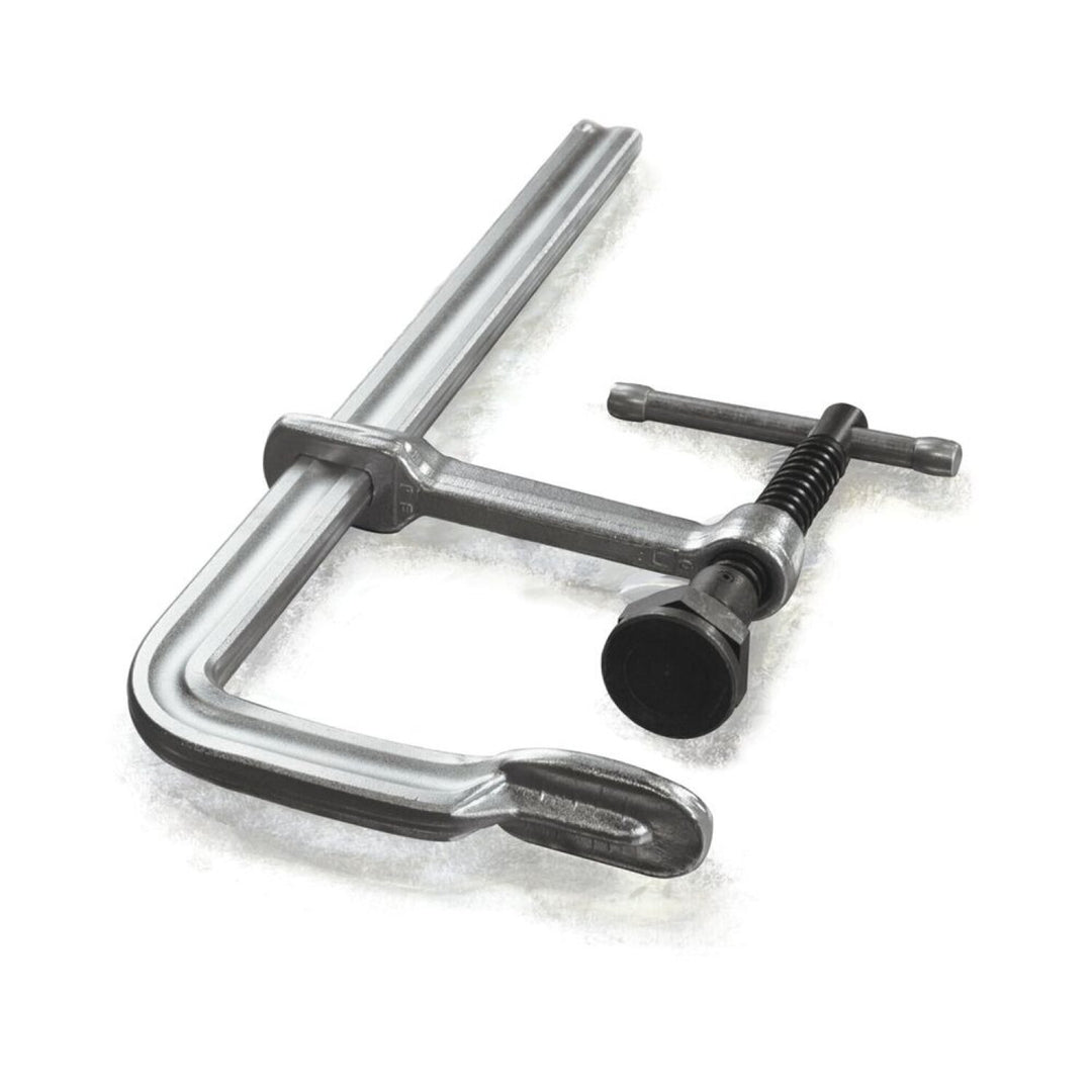 Bessey GSL30 Clamp, welding, F-style, heavy duty pad, 12 In. x 4.75 In., 1880 lb