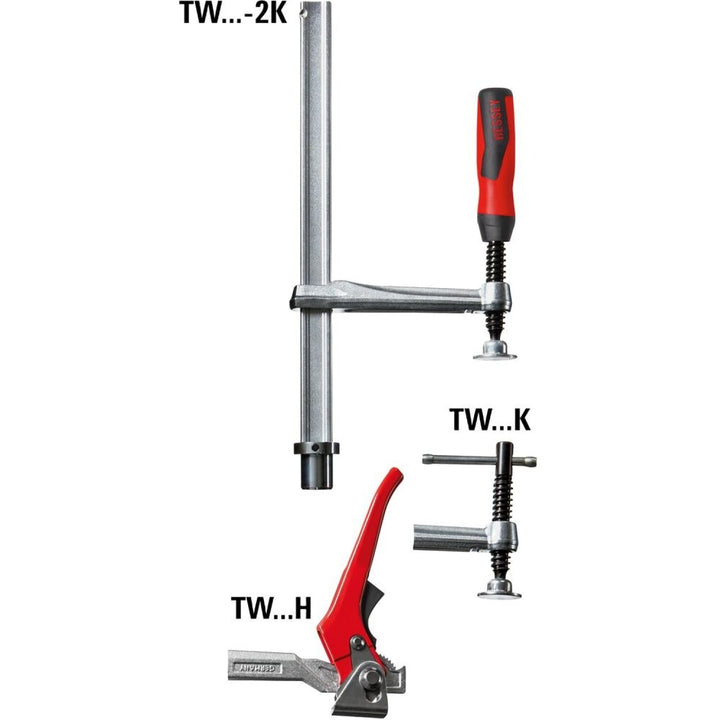Bessey TW28-30-14K Table Clamp, 12 x 5.5, T-bar, std pad