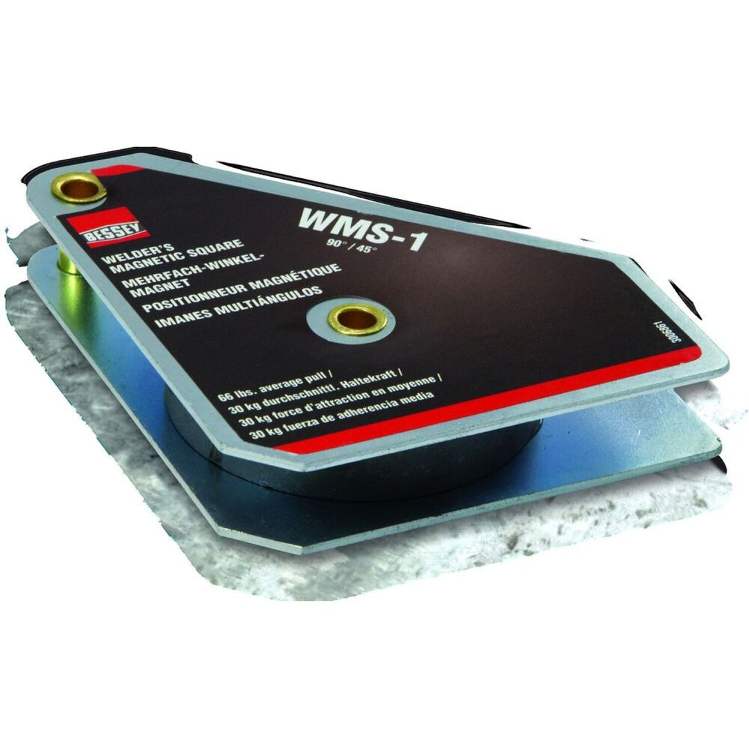 Bessey WMS-1 Magnet, magnetic square, 90/45 degrees, 66 lbs pull