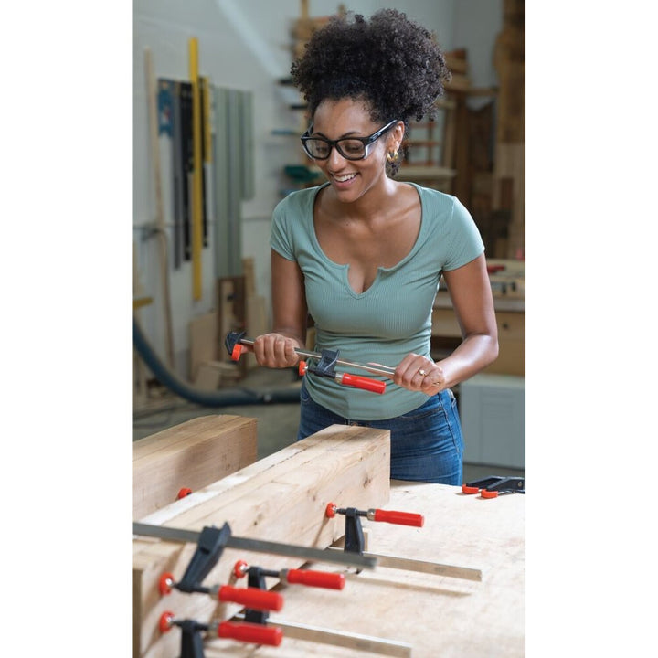 Bessey GSCC3.512+2K Clamp, clutch style, 2K handle, 3.5 In. x 12 In., 1000 lb