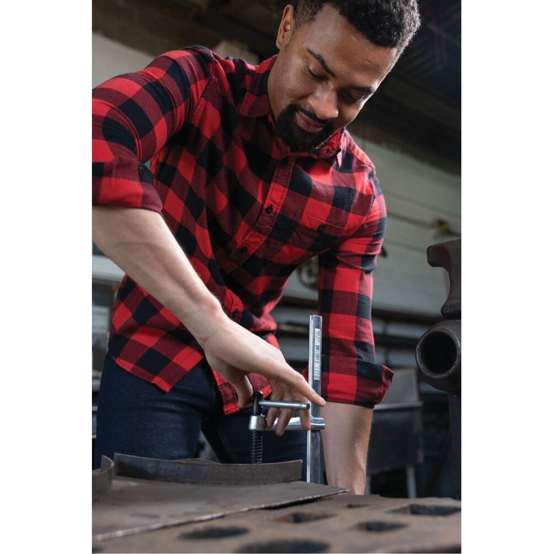 Bessey 660-S18 Clamp, welding, F-style, replaceable swivel pad, 18 In. x 4 In., 726 lb