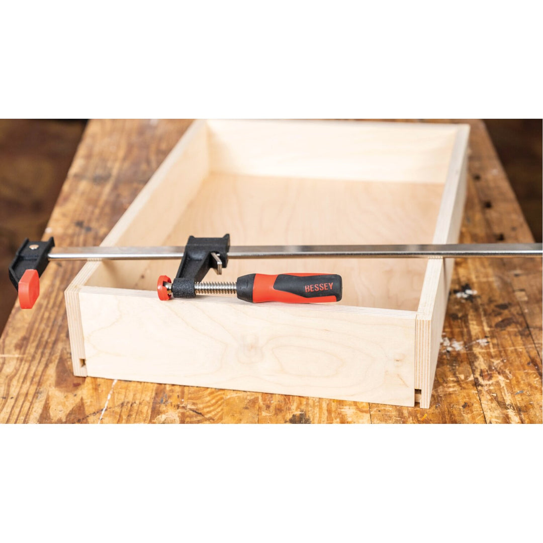 Bessey GSCC2.512 Clamp, clutch style, swivel pads, 2.5 In. x 12 In., 600 lb