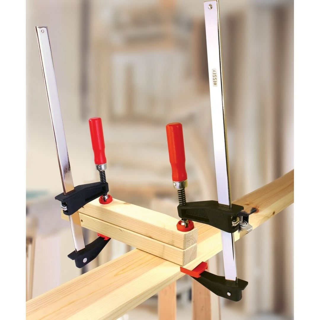 Bessey TGC3.536+2K Clamp, woodworking, clutch style, swivel pads, 32.5 In. x 36 In., 1300 lb