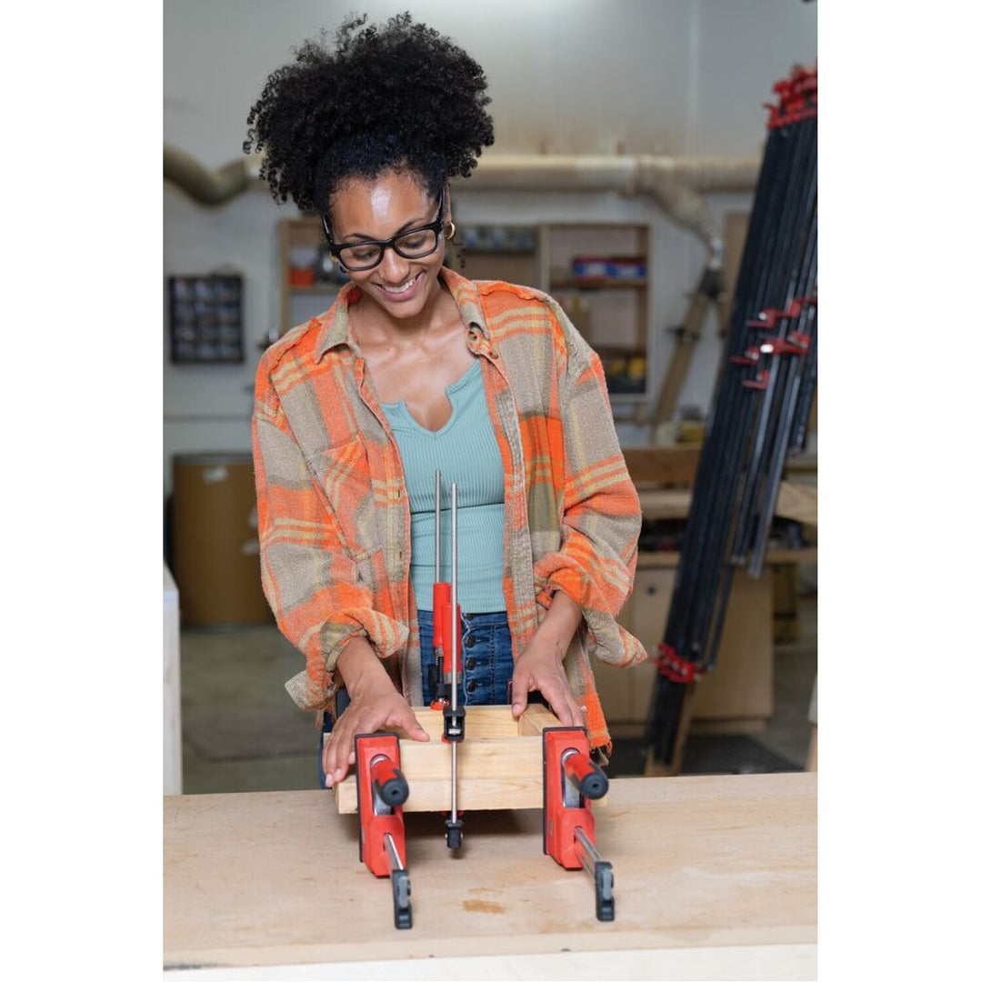 Bessey GSCC2.512 Clamp, clutch style, swivel pads, 2.5 In. x 12 In., 600 lb