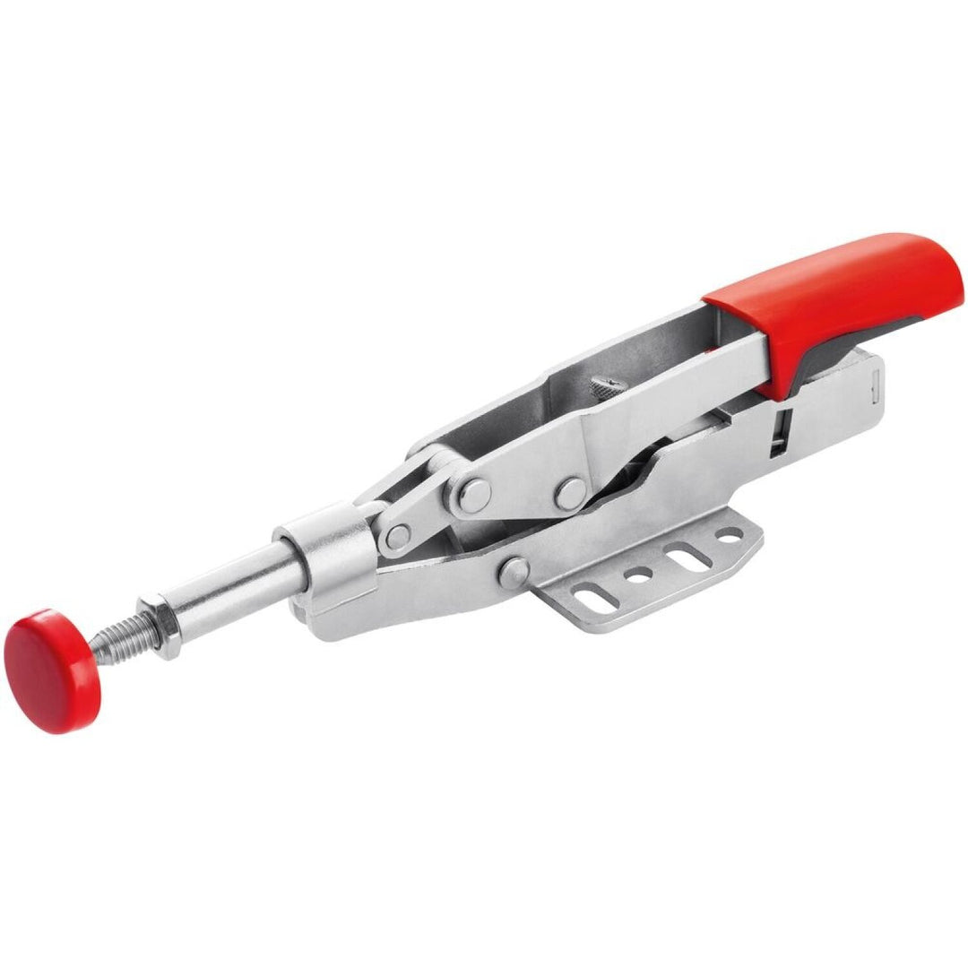 Bessey STC-IHH25 Auto adjust toggle clamp, horizontal push pull, flanged base