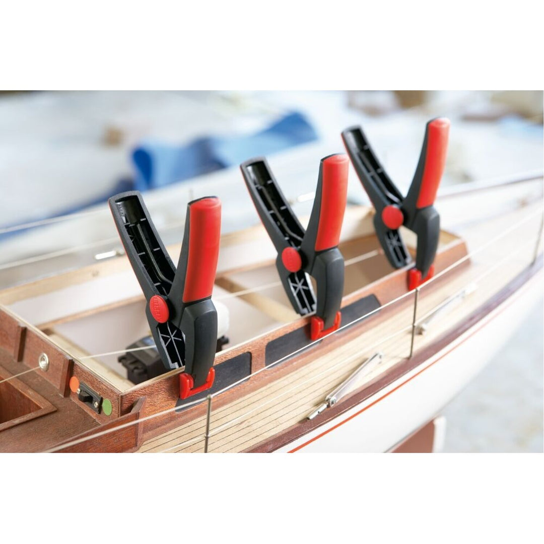 Bessey XC7AC Clamp, Spring Clamp, Plastic, Clippix, 3 In. x 2-3/4 Inch