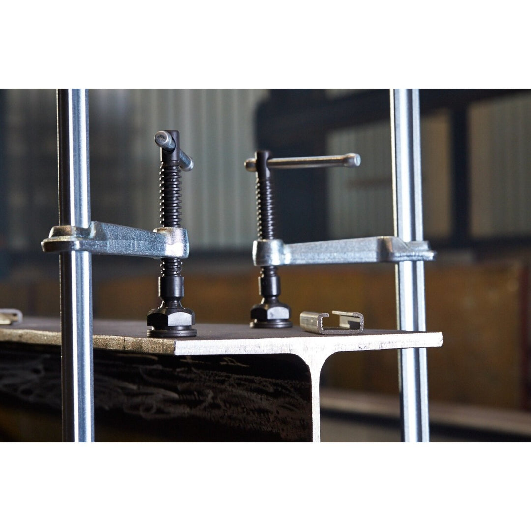 Bessey GSL60 Clamp, welding, F-style, heavy duty pad, 24 In. x 4.75 In. 1880 lb