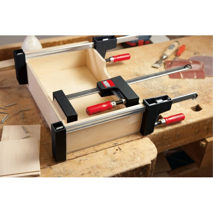 Bessey UK3.012 Clamp, woodworking, small case clamp, UniKlamp, 3.125” x 12 In., 330 lb