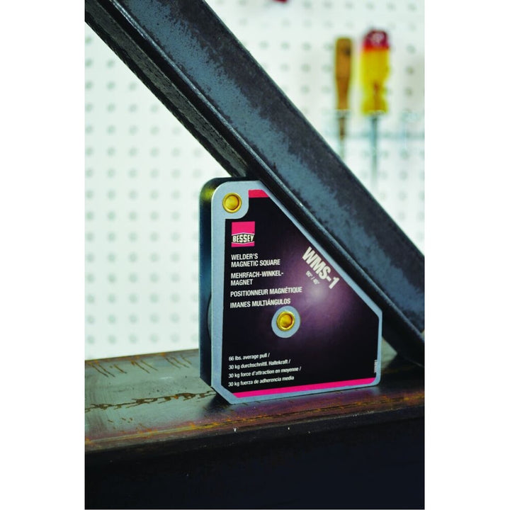 Bessey WMS-1 Magnet, magnetic square, 90/45 degrees, 66 lbs pull