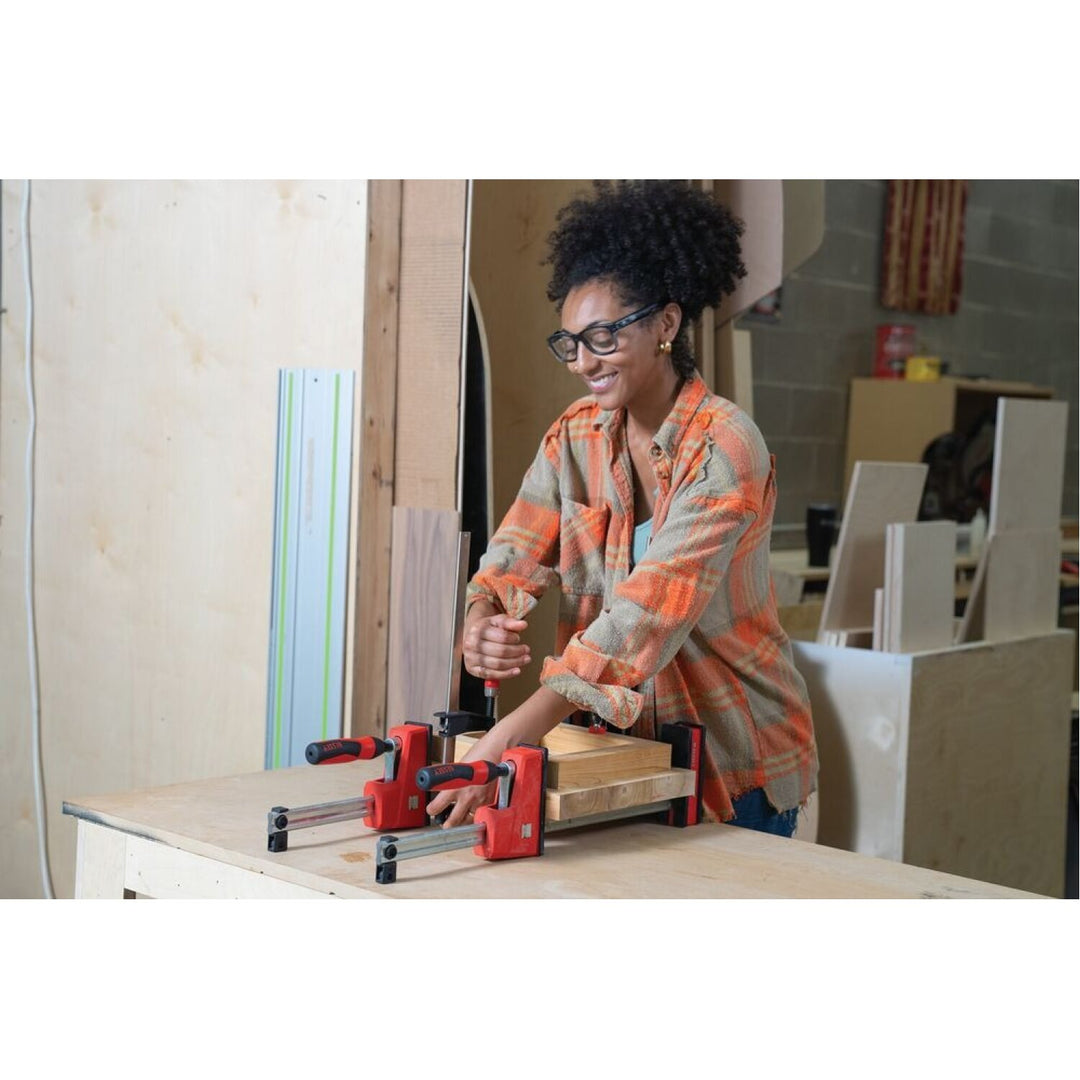 Bessey GSCC3.512+2K Clamp, clutch style, 2K handle, 3.5 In. x 12 In., 1000 lb