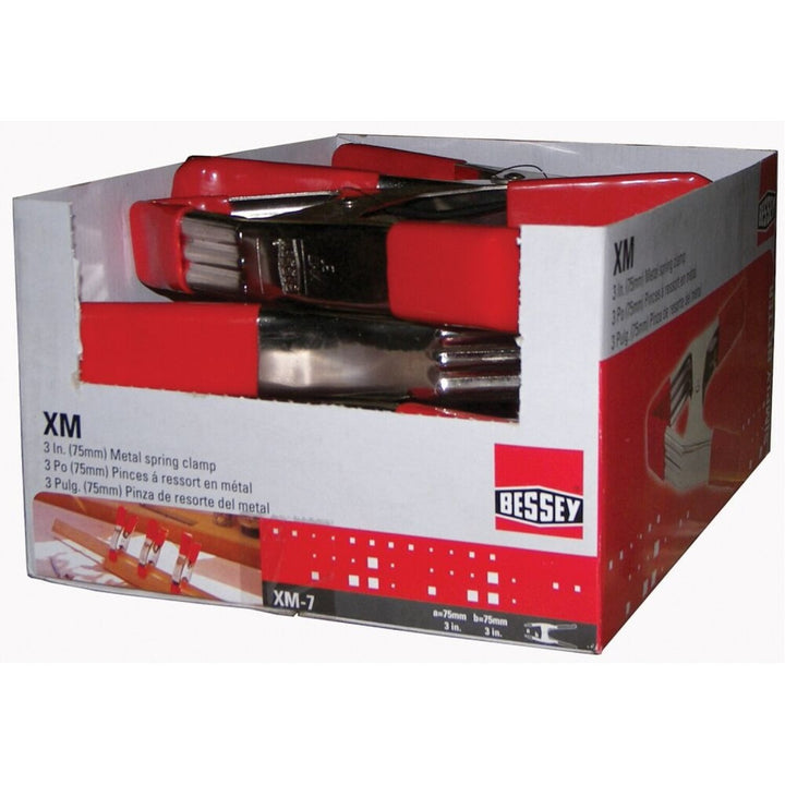 Bessey XM3 Clamp, spring clamp, metal, 1-1/4 In. x 1 inch