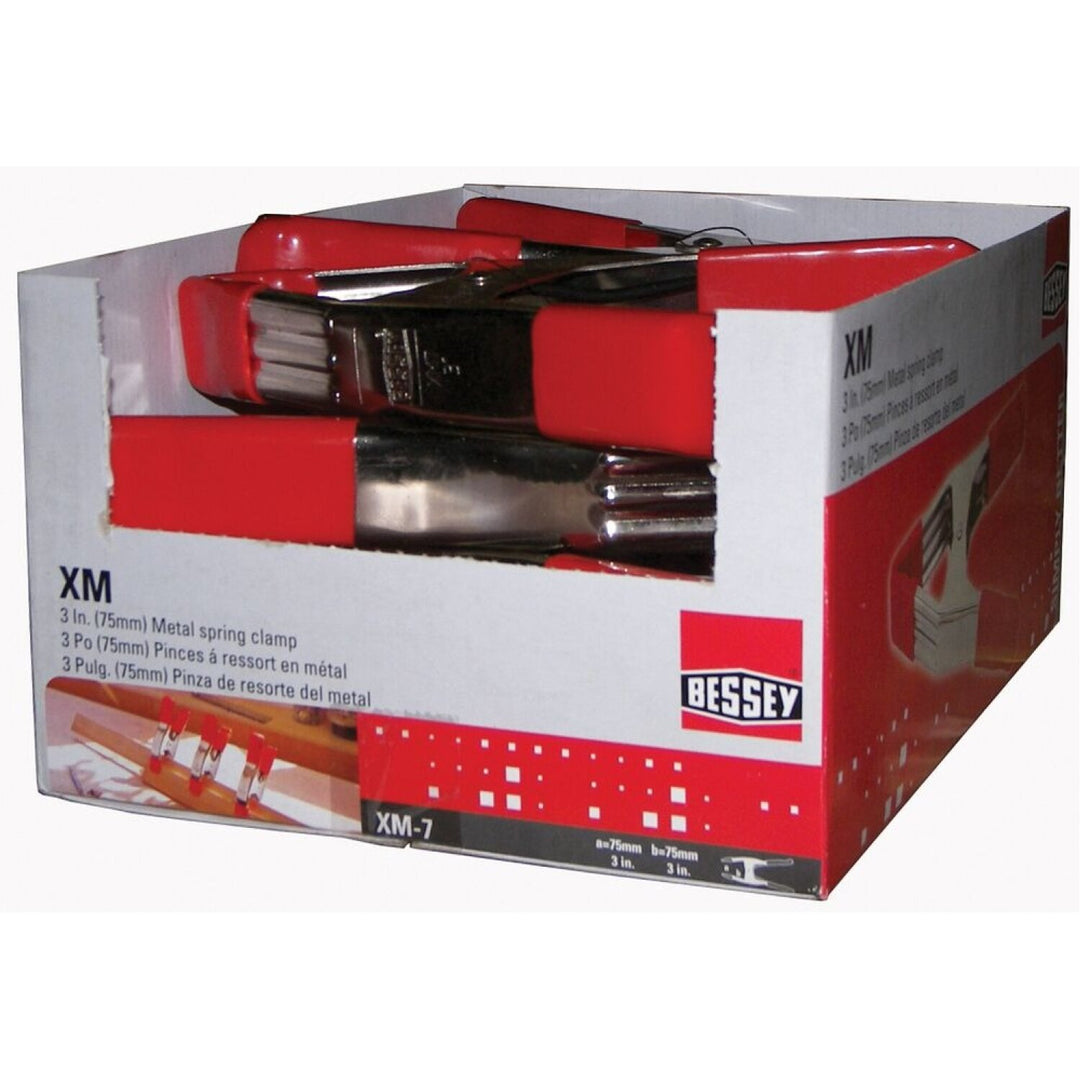 Bessey XM10 Clamp, spring clamp, metal, 5 In. x 4 Inch