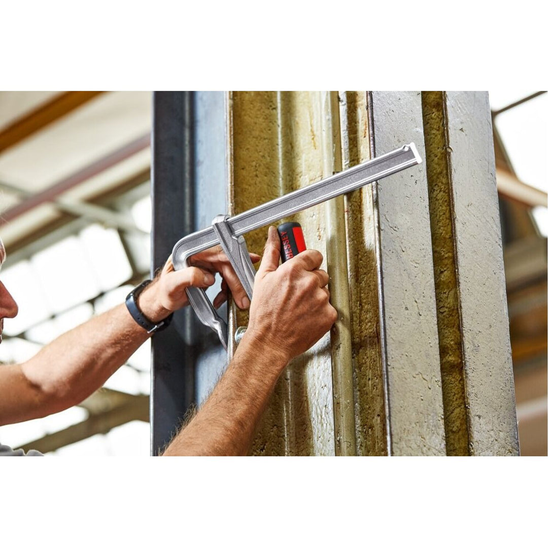 Bessey GZ40-12PH Pivot handle clamp , 16 In. x 4.75 In. opening