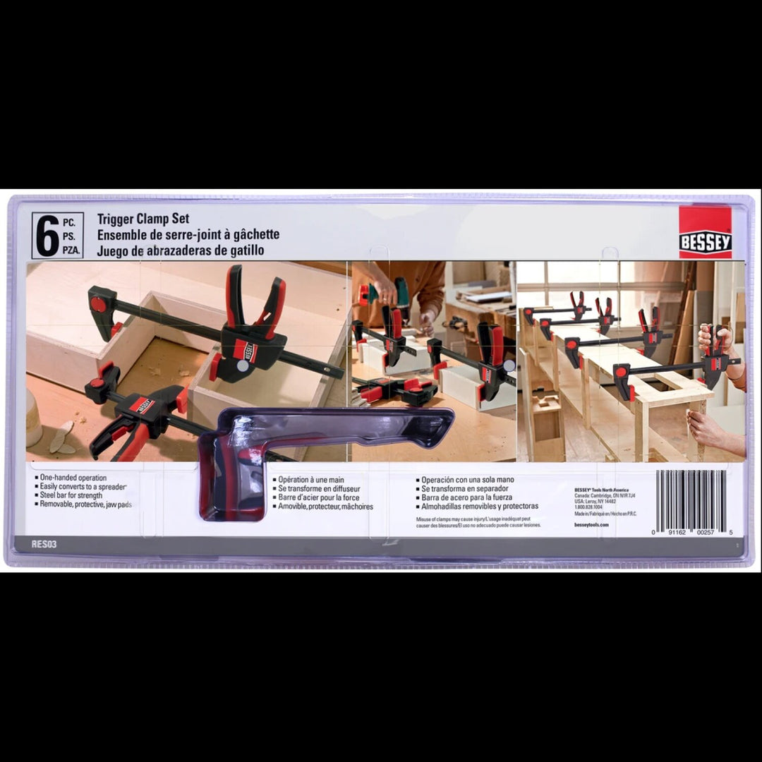 Bessey RES4PK Trigger Clamps 2pc Set