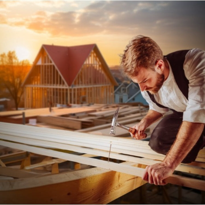 Picard 0079080 790 Light Full-Steel Carpenter's Roofing Hammer, Plain Face