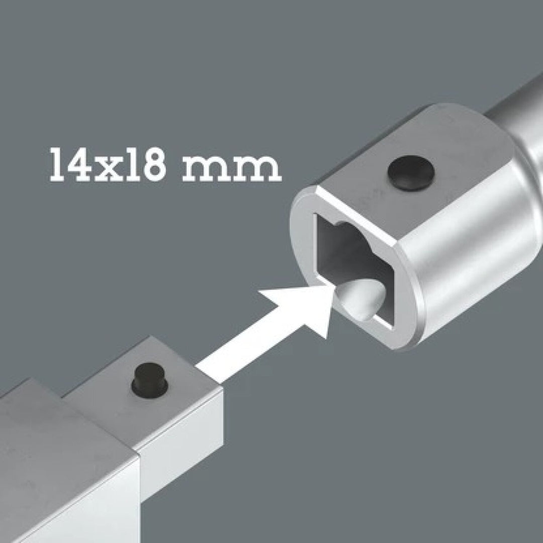 Wera 05003201001 9999 X-Power Actuation Tool For Insert Tools, 14X18 Mm, 14X18 X 600 Mm